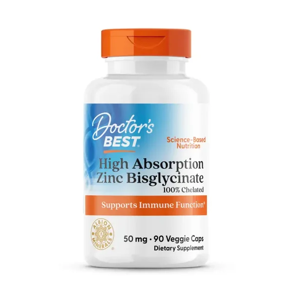 Doctor's Best - High Absorption Zinc Bisglycinate