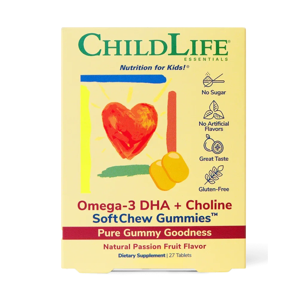 Childlife Essentials - Dha+choline Omega3 Sftmlt - 1 Each-27 Tab