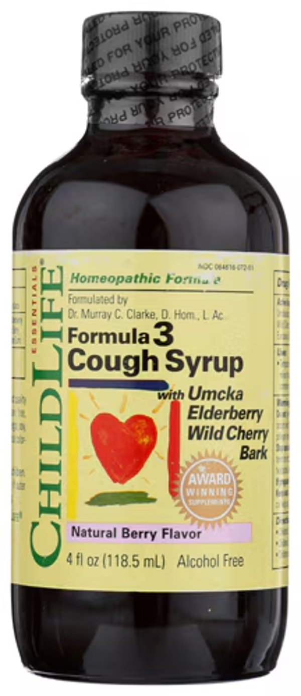 ChildLife Formula 3 Cough Syrup
