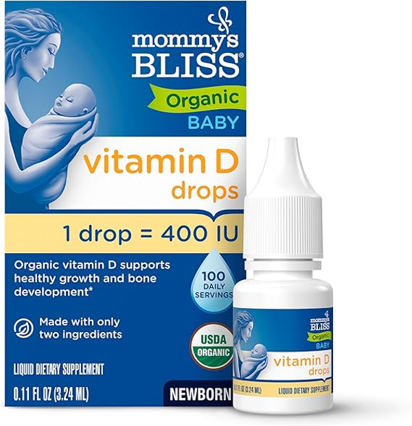 Mommy's Bliss Vitamin D Organic Drops - 1 Each - .11 Fz