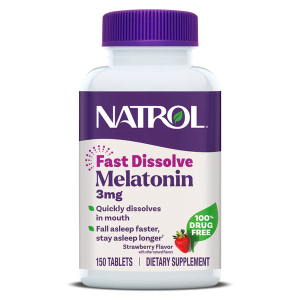 Natrol - Melatonin Fast Dissolve 5mg Strawberry