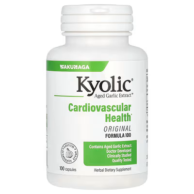 Kyolic - Aged Garlic Extract Cardiovascular Formula 100 - 100 Tablets