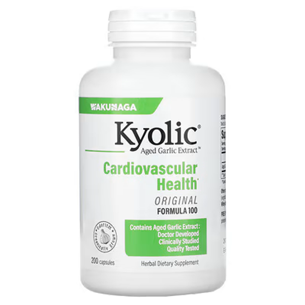 Kyolic - Aged Garlic Extract Hi-po Cardiovascular Original Formula 100 - 200 Tablets