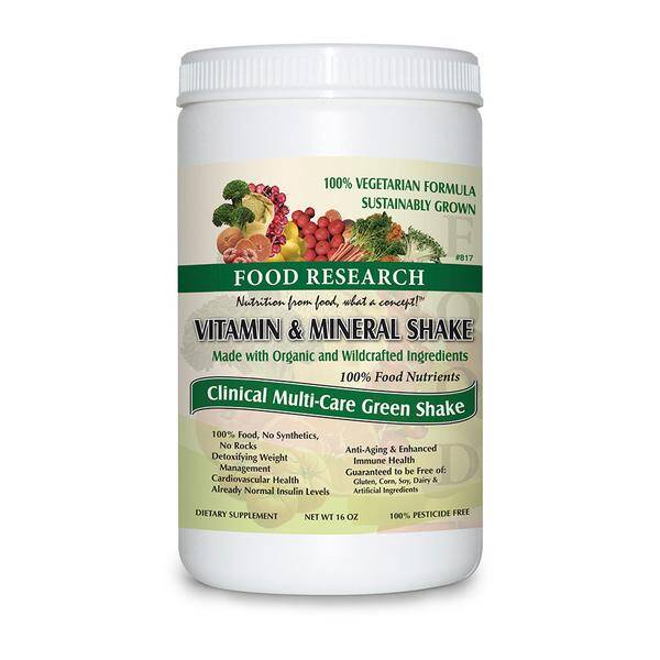 Food Research - Vitamin & Mineral Shake