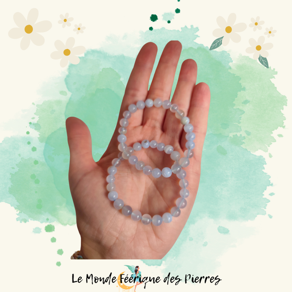 Bracelet Calcédoine enfant