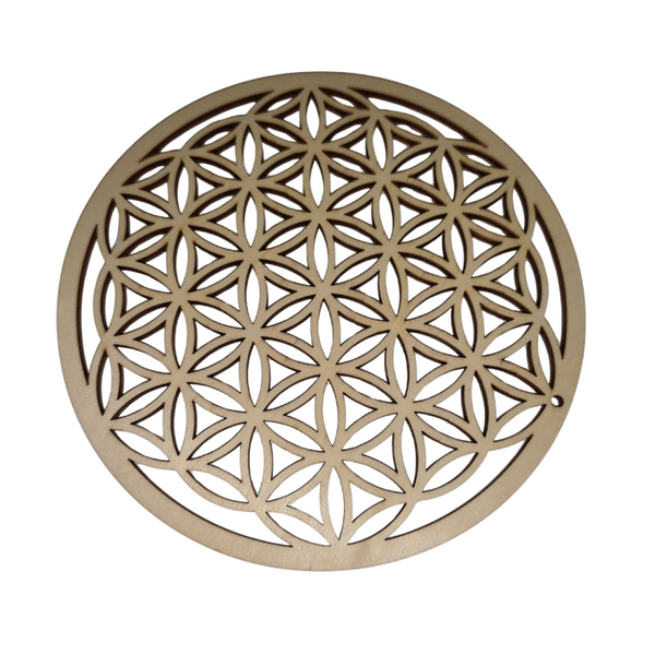 Fleur de vie en bois