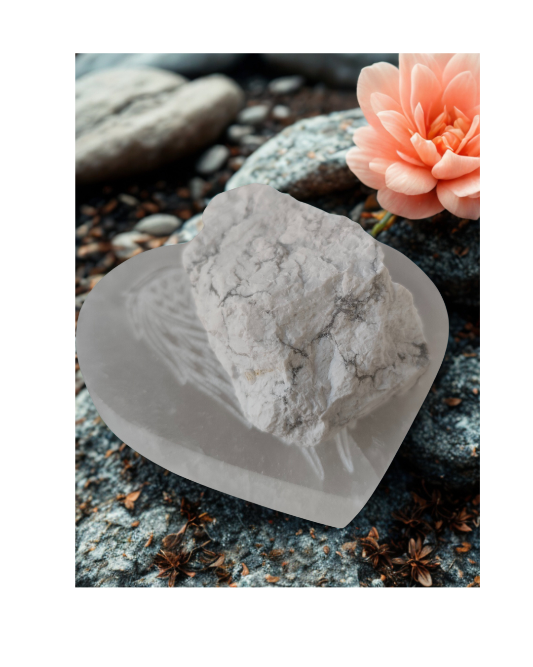 Pierre Brute Howlite
