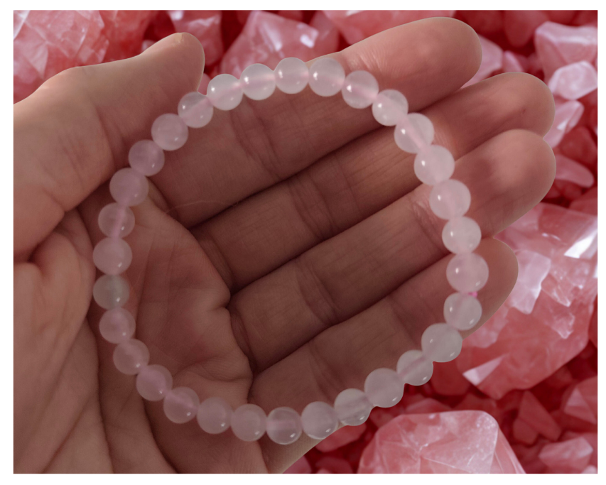Bracelet Mangano Calcite Rose