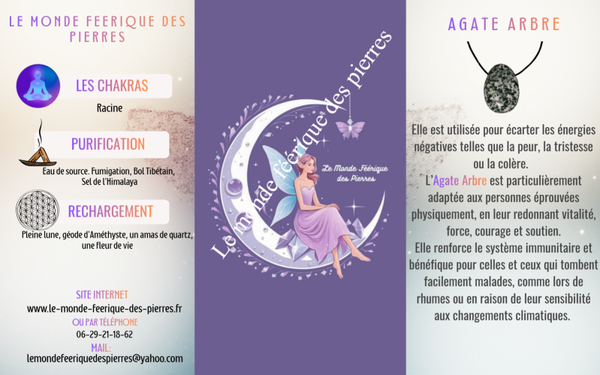FICHE AGATE ARBRE