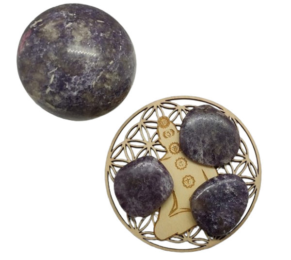 Pierre Plate Lépidolite