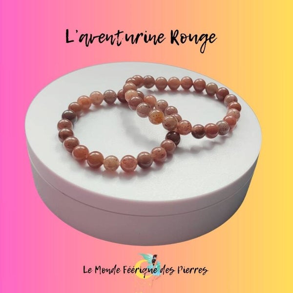 Bracelet Aventurine rouge