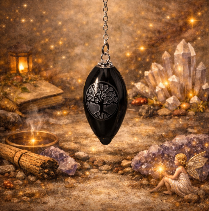 Pendule Obsidienne