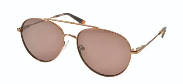 Barbour Sunglasses - Unisex - Teardrop Style - Gold-Tone Metal Frame - BS073-C2
