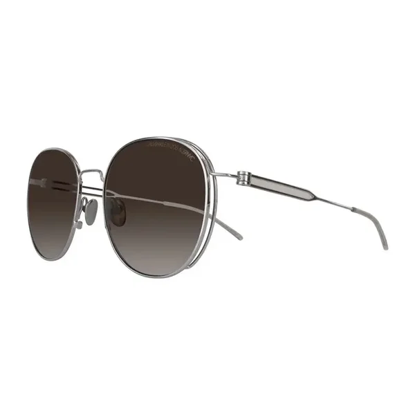 Calvin Klein 205W39NYC - CK8052S-043-52 - Shiny Nickel Titanium - Silver Lens