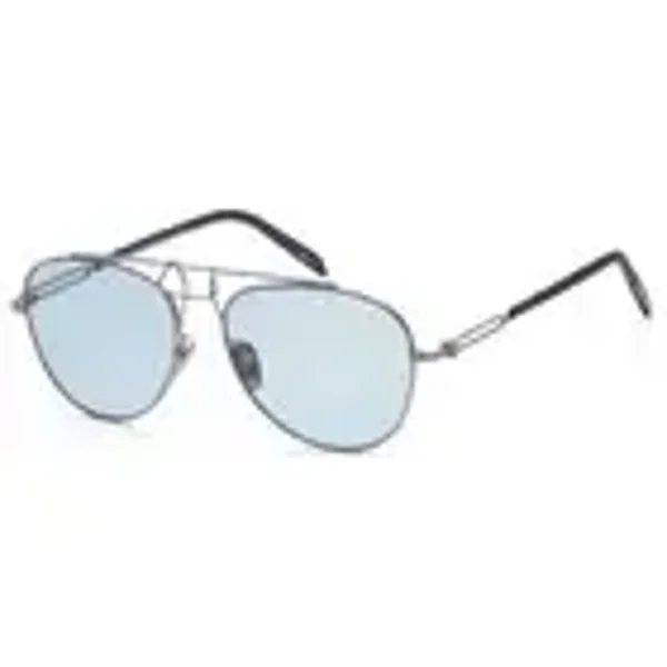 Calvin Klein 'Titanium' 205W39NYC - CKNYC1812S - Double Bridge - Blue Lens