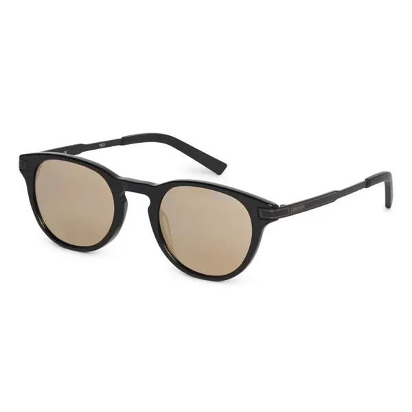 Ducati - Men's Sunglasses 'DA5021 001' Black Metal Frame - Silver Mirrored Lens