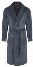 CHAMPION 'Knightsbridge' Men's Grey Fleece Dressing Gown - 3143 - Medium (38/40")