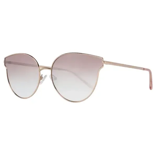 Guess Sunglasses - GF0353/S 28U - Ladies Cat-Eye - Gold-Tone Metal - Pink Lens