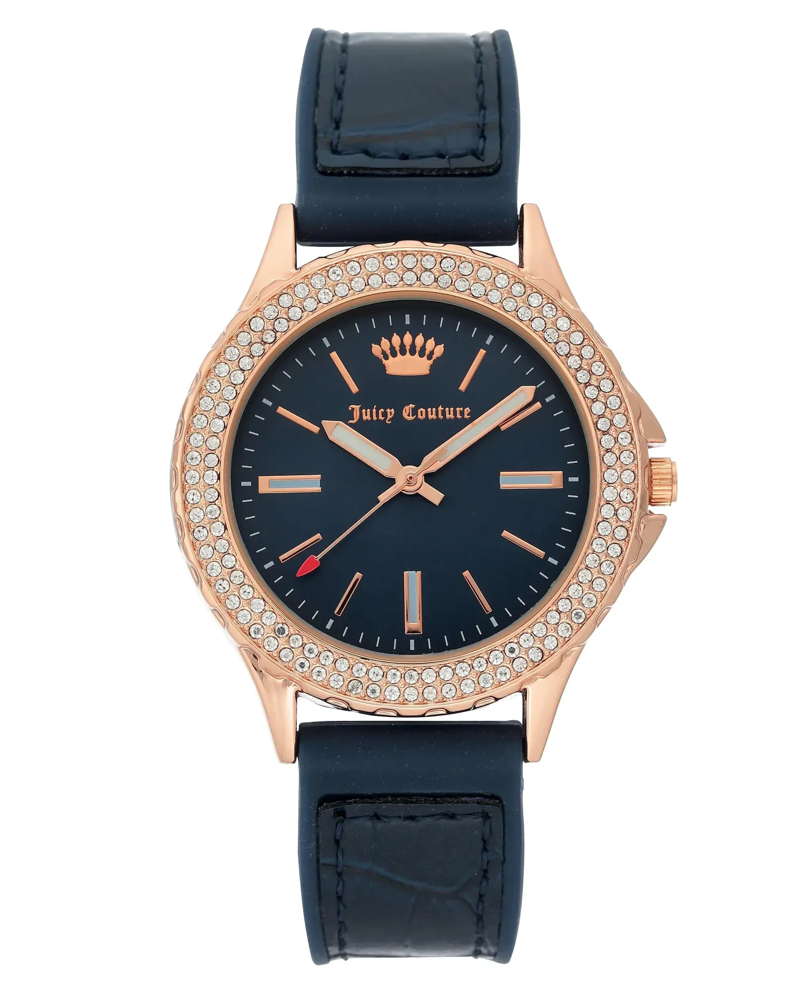 Juicy Couture 'Black Label' Navy Blue & Gold Quartz - JC/1112RGNV