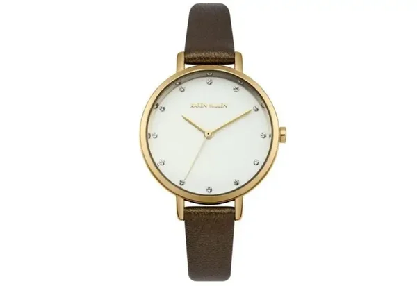 Karen Millen – KM157T – Gold Tone Ladies – Swarovski Crystal Hour Markers – 33mm