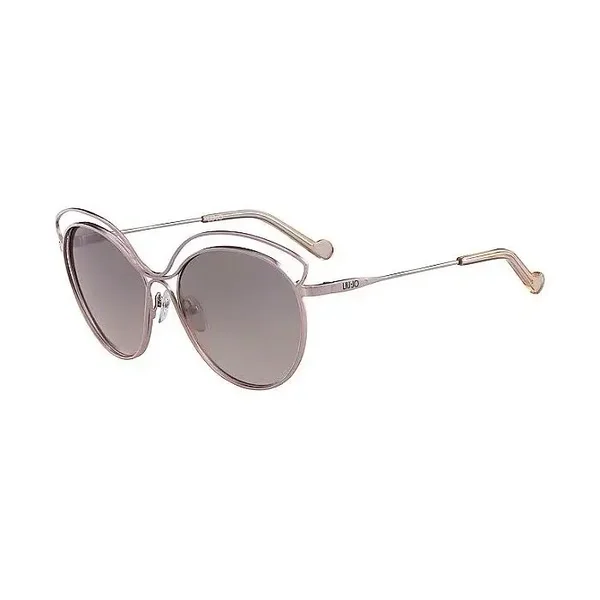 Liu Jo - LJ112S 721 - Classic Shiny Rose Gold Frame - Gradient Brown Liu Jo Lens
