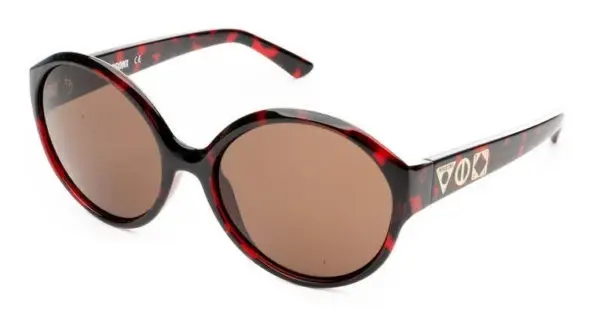 Missoni Women’s Sunglasses - MI74704S - Red Tortoiseshell - Round - Brown Lens