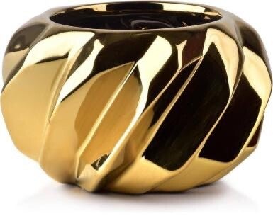 African minimalist lanceolate line stripe vase - Vazen