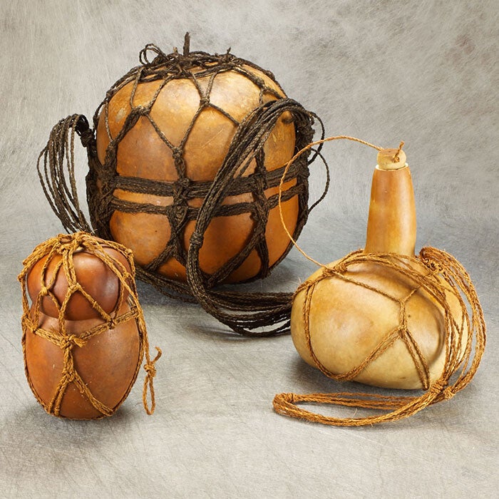 Dranken houden kalebas