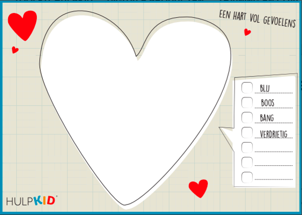 Een hart vol gevoelens