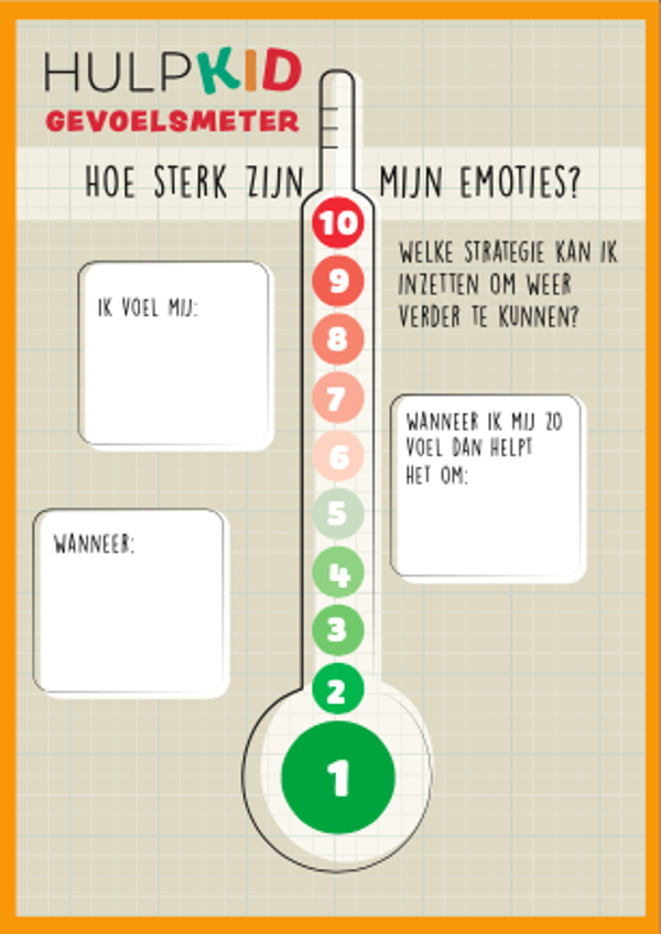 Gevoelsmeter en helpende actie