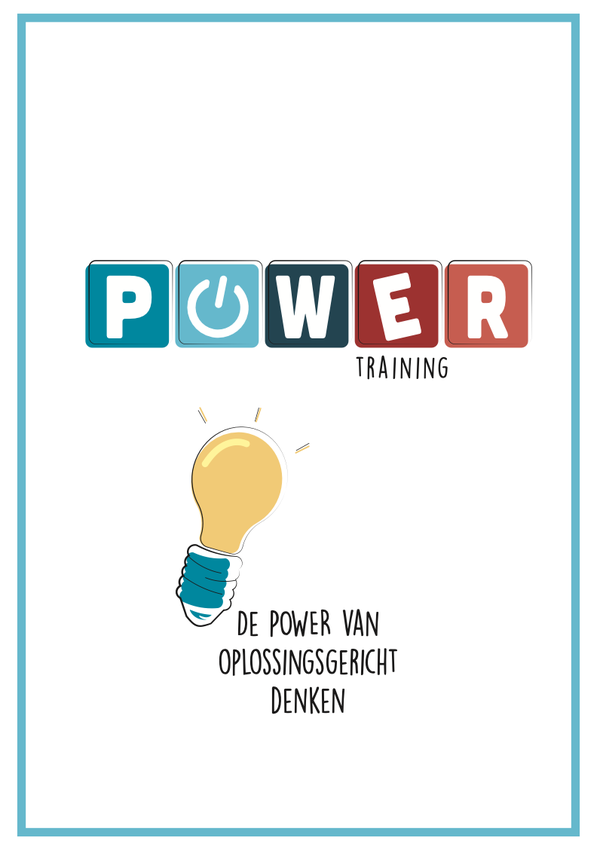 De POWER van Oplossingsgericht denken