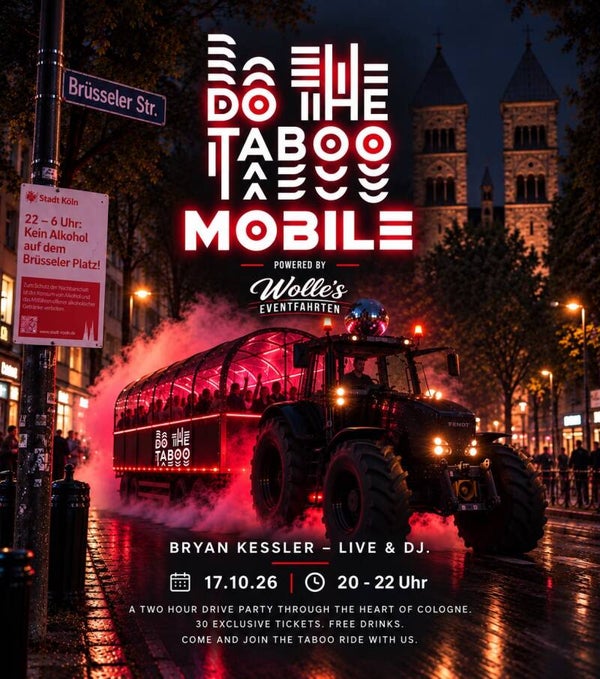 Do The Taboo Mobile – Bryan Kessler Live & DJ – 17.10.2026