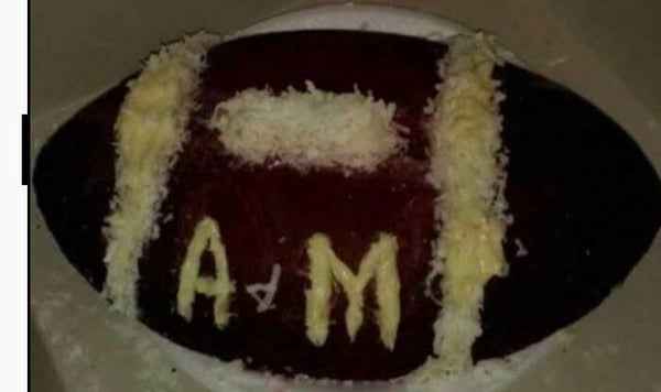 Pat's Lil Football Cake