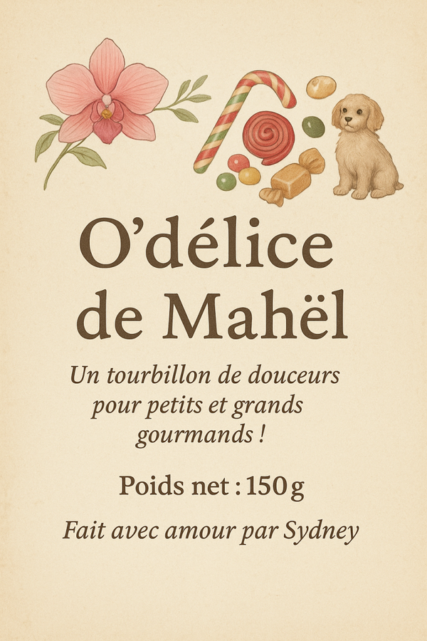 Sachet de bonbon mixte 150g