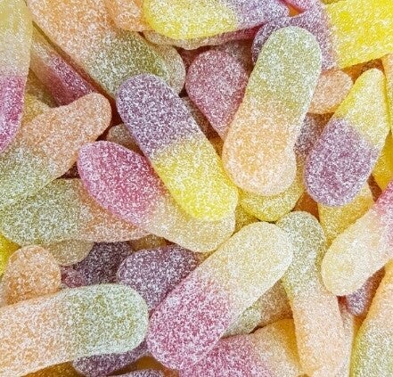 Langues de chat citrique multicolore