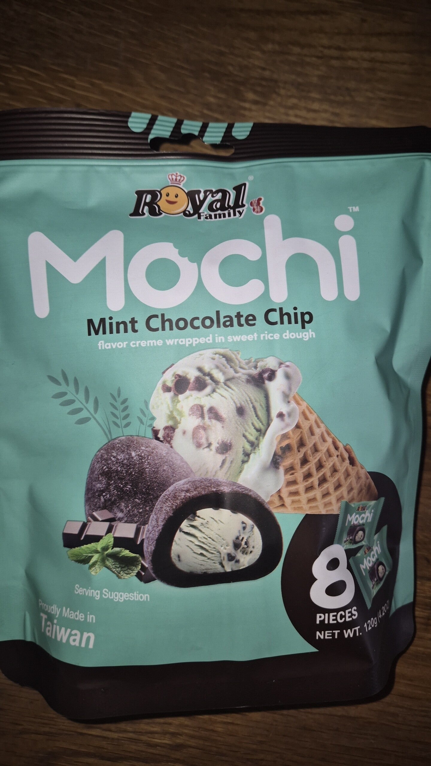 Mochi mint chocolat cream