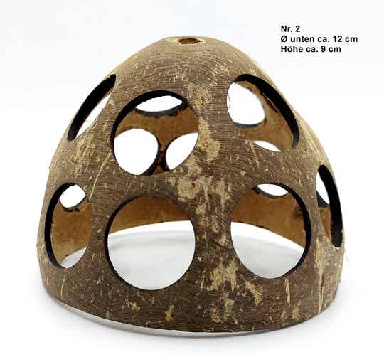 Kokosnuss gelocht - mit Auswahl