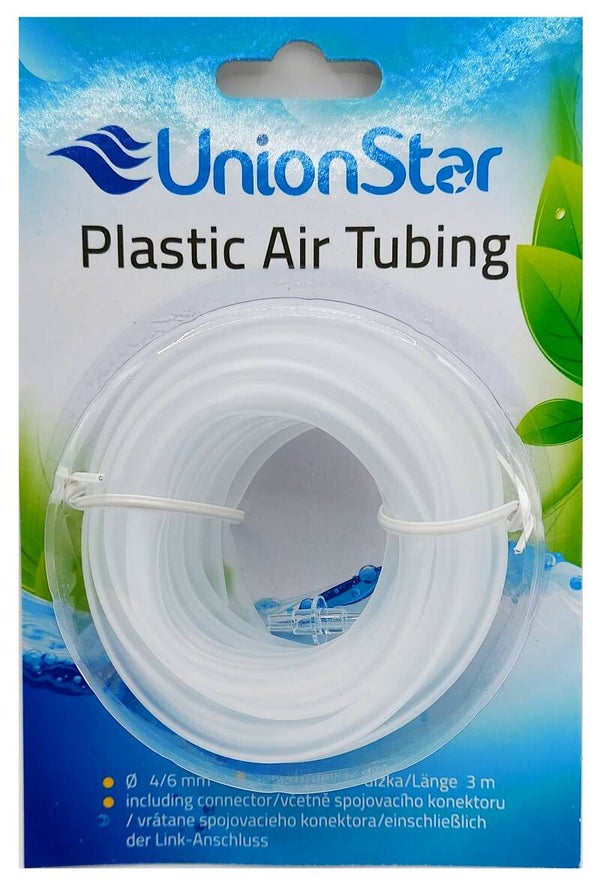 3 m Luftschlauch 4/6 incl. Schlauchverbinder