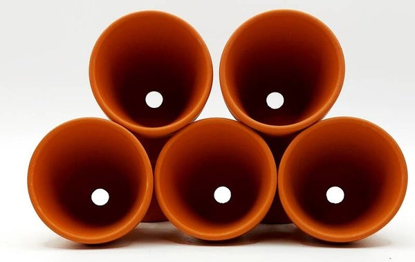 Tontopf, Pflanztopf mit oder ohne Saugnapf Ø 5,7 cm