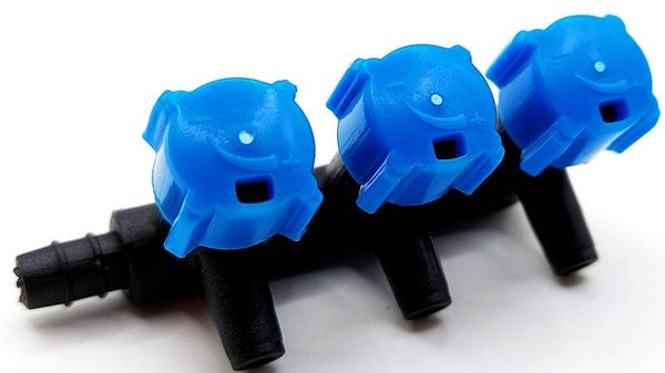 Luftverteiler 3-Weg Lufthahn Luftregler