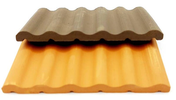 Pflanzplatte "Wave" - terra oder dark chocolate