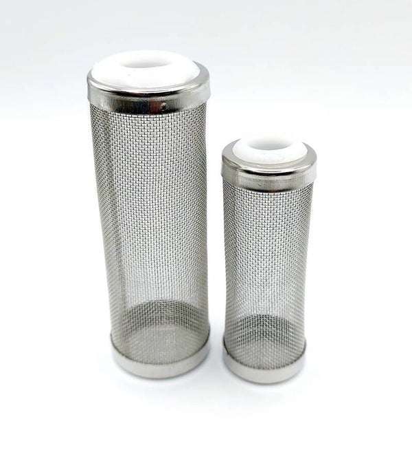 Ansaugschutz / Filterschutz aus Edelstahl in zwei Größen