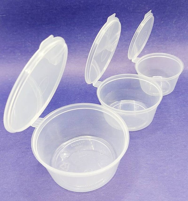 ANGEBOT: Verschließbare Becher, 30, 50, 80 ml