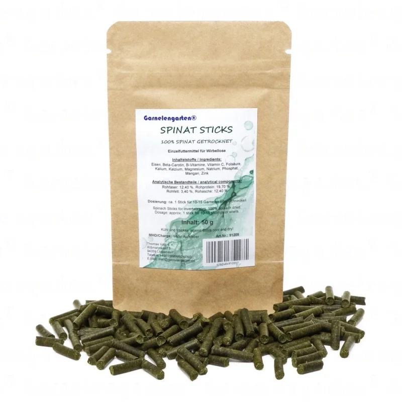 Garnelengarten® Spinat Sticks 50 g