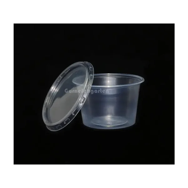 Verpackungsbecher 100 ml inkl. Deckel - 10 Stück