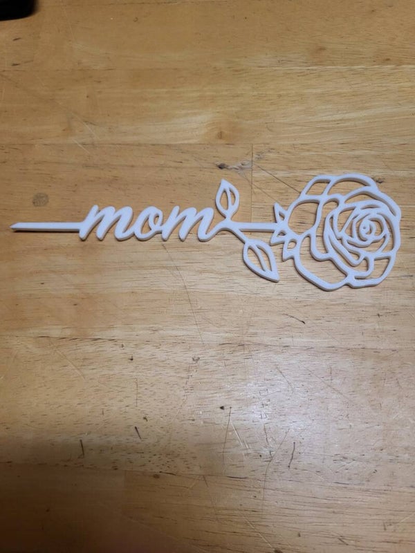 Mom steamed flower