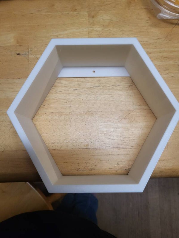 Honey comb shelves