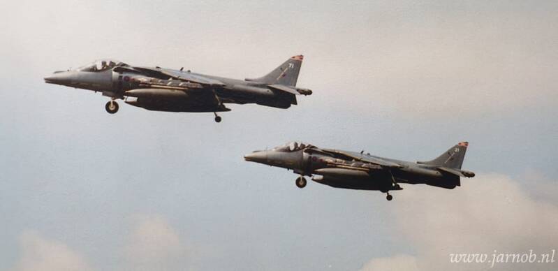 HarrierGR7 ZD354/21 andZG500/71 1sq