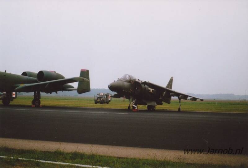 Harrier GR5 ZD375/AL 3sq RAF
