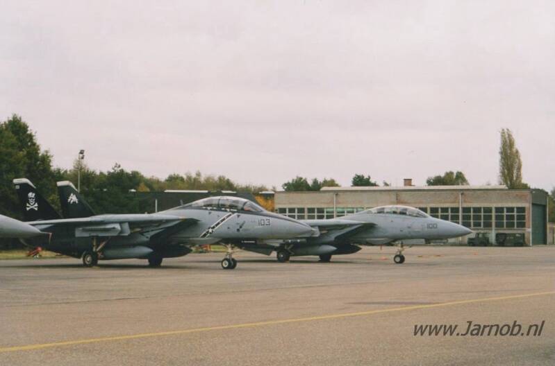 Both F14B's of VF103 'Jolly Rogers'